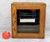 - Early 20th Century Apothecary Glass Front Cabinet - Solid Oak with a Wonderful Grain Throughout - Mirrored Back Interior...
