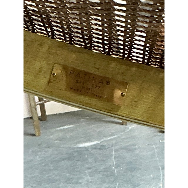 Wood Vintage Regency Patinated Pagoda Chair For Sale - Image 7 of 7