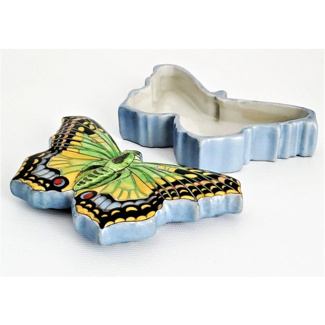 1990s Box Jewelry Butterfly For Sale - Image 5 of 11