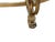 Mid-Century Modern Mid-Century French Style Rocco Gilt Wrought Iron Lion Foot Coffee Table For Sale - Image 3 of 5