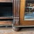 Traditional 19th Century English Regency Inlaid Rosewood Breakfront Bookcase Cabinet For Sale - Image 3 of 8