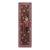 Rug & Kilim’s Modern Classics "Sipahi" Pictorial Runner Rug in Mahogany and Red For Sale