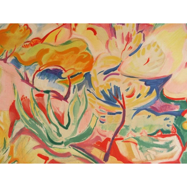 Modern Othon Friesz Emile, Paysage à la Ciotat, Lithograph For Sale - Image 3 of 5