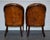 Vintage English Chesterfield Chairs in Hand Dyed Leather, Set of 4 For Sale - Image 16 of 18