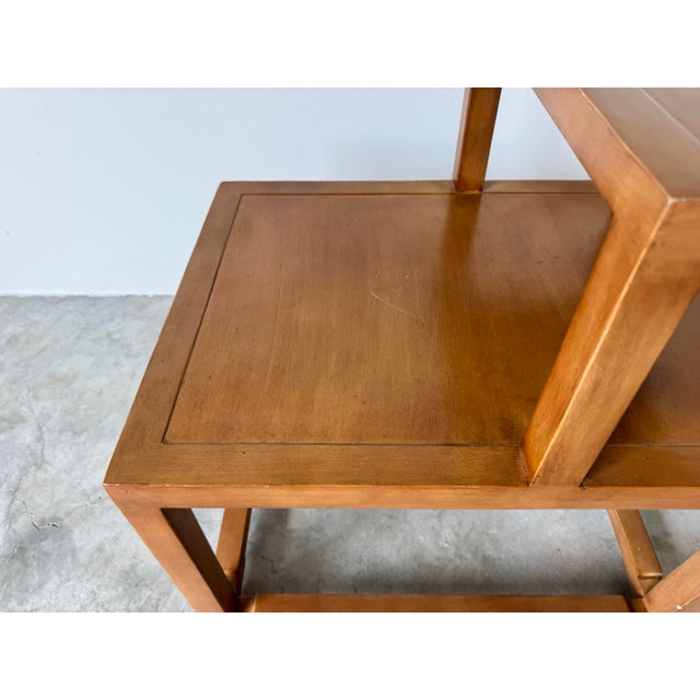 Mid-Century Modern Mid-Century Edward Wormley for Dunbar Step End Table / Nightstand For Sale - Image 3 of 12