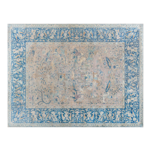 Authentic Indian Animal Botanic Handmade Wool Rug