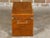 English English Turn of the Century Leather Trunk with Brass Accents and Monogram, 1900s For Sale - Image 3 of 12