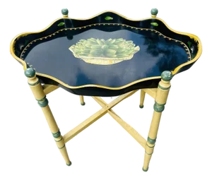 Vintage Artichoke Tray Table