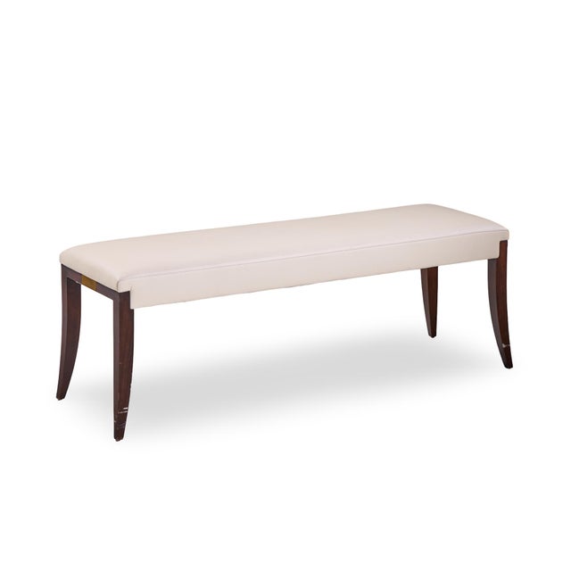 Thomas Pheasant for Baker Furniture Adam Bench For Sale In Chicago - Image 6 of 10