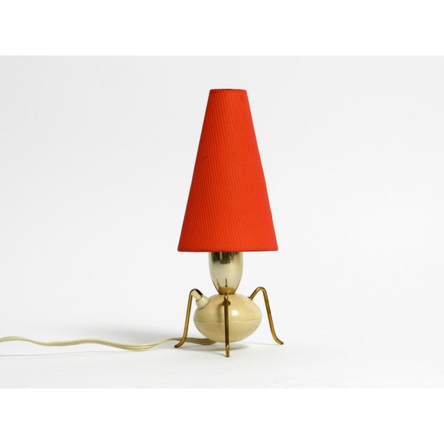 Mid-Century Modern Brass Tripod Table Lamp, 1950s For Sale - Image 18 of 18