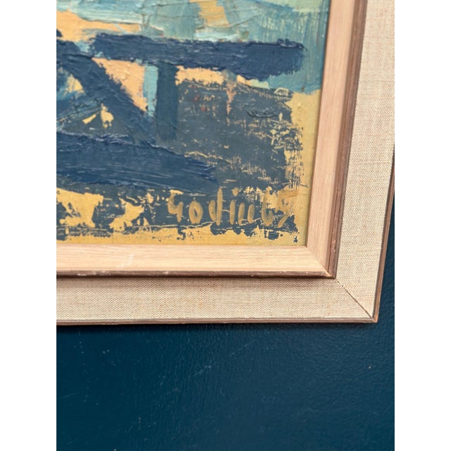 Ragnar Godin, Jämtland, 1965, Oil Painting on Panel, Framed For Sale - Image 6 of 18