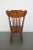 Vintage Carved Oak Rocking Chair For Sale - Image 4 of 14