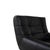 Black Set of BMP 418 Lounge Chair and Ottoman in Black Leather from Rolf Benz, Set of 2 For Sale - Image 8 of 18