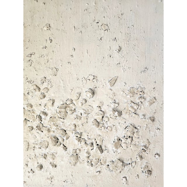 24" X 28" 'California Beach' #2 - Natural Palette Abstract Relief Seascape / Seaside / Marine Oil Painting / Earth Tones/ Pacific Ocean For Sale - Image 13 of 13