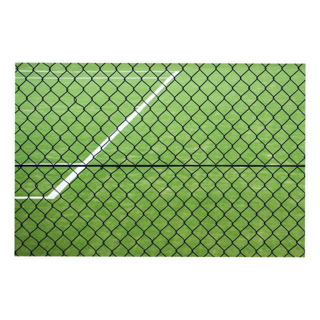 Kimberly Poppe, Tennis Court, 2014, Archival Pigment Print For Sale
