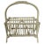 Mid-Century Modern Mid Century Modern Sculptural Bamboo Magazine Rack Holder, Franco Albini Style For Sale - Image 3 of 10