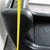 Mid Century Danish Modern Lounge Chair Leather Black Arm Denmark Wingback MCM For Sale - Image 10 of 11