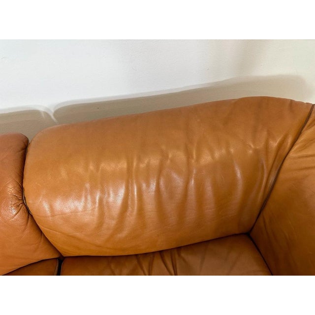 Modular Leather Sofa from Wittmann, Set of 5 For Sale - Image 14 of 17
