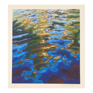 "Topography", Abstract, Iris Giclee, Artist Elena Madden