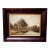 1930s English Impressionist Landscape Painting, Cottage by River For Sale