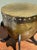 Vintage Hammered Brass Drum Table For Sale - Image 13 of 18