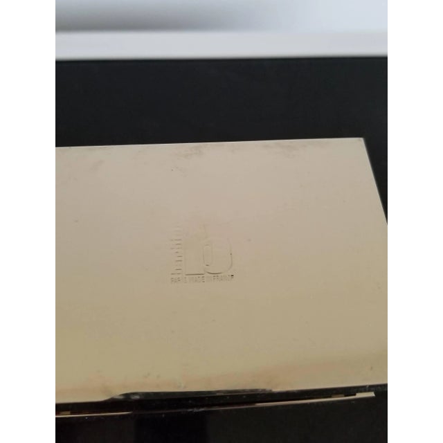 Metal Petite Chrome Pencil Rack by Philippe Barbier, Signed, France, 1970s For Sale - Image 7 of 8