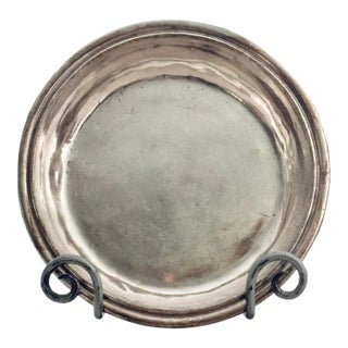 Antique Rare Silver Plate Platter Carlton Tower Hotel London For Sale