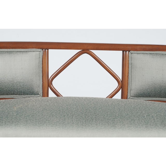 1920s 1920s Attributed to Josef Hoffmann Vienna Secession Settee Bench With Glorya Kaufman Estate Provenance For Sale - Image 5 of 8