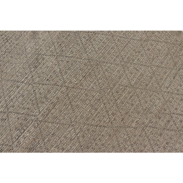 Modern Moroccan Rug in Wool by Keivan Woven Arts 10'5 X 13'10 For Sale - Image 12 of 12