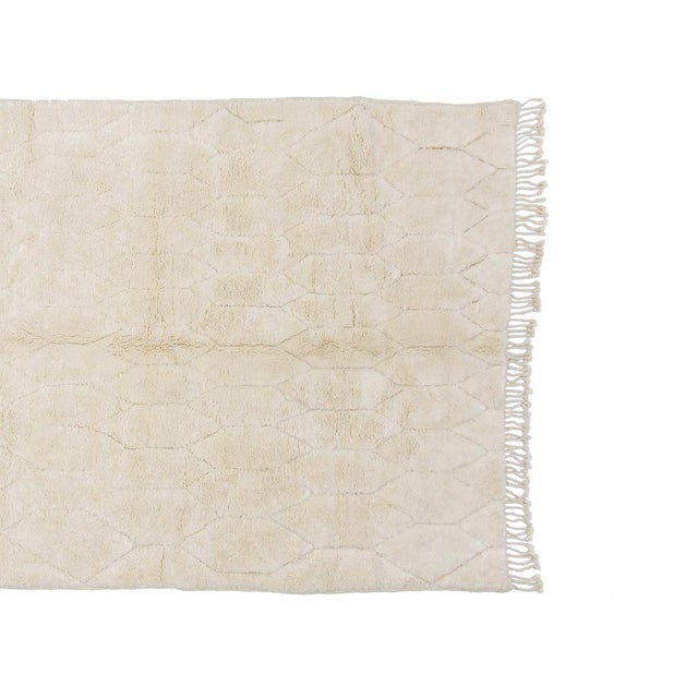 Hand-Knotted Wool Rug by Azele Studio For Sale - Image 4 of 9