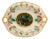 19th Century Majolica "Cherry Blossom" Bread Serving Plate For Sale