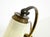 Metal Brass Table Lamp with Glass Shade, 1940s For Sale - Image 7 of 18