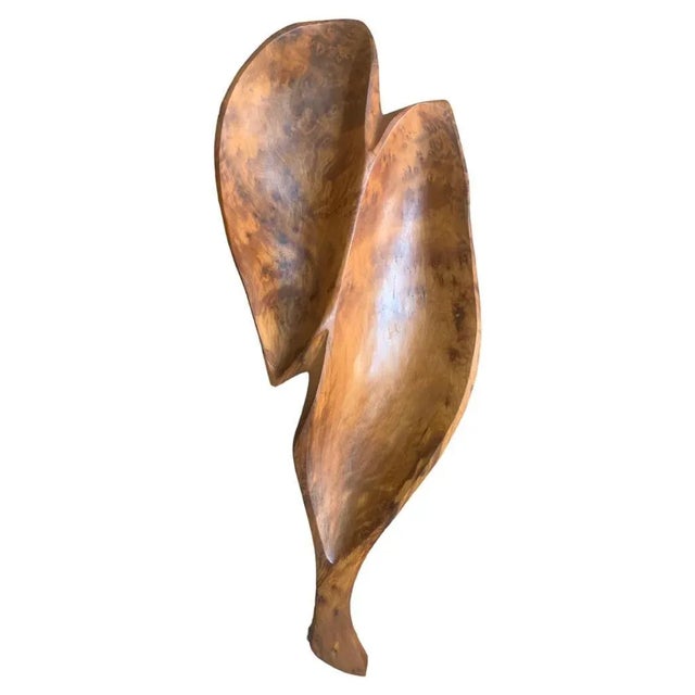 The wooden fish dish that A handmade dish made from the root of the Moroccan juniper tree is a kind of perennial tree in...