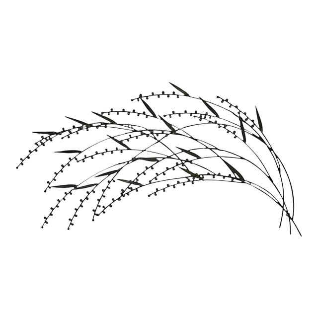 1980s Curtis Jeré Berry and Tree Branch Wall Sculpture by Curtis Jere For Sale