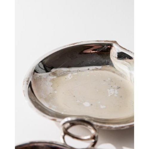 Silver Vintage Silver Plated Vide Poche Bowl, 1960s For Sale - Image 8 of 11