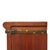 Brown Arts & Crafts Mahogany & Leaded Glass Barrister Bookcase With Drawer C1910 For Sale - Image 8 of 10