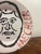 Postmodern Early 2000s Donald Baechler Original Hand-Painted Ceramic Portrait Plate For Sale - Image 3 of 7