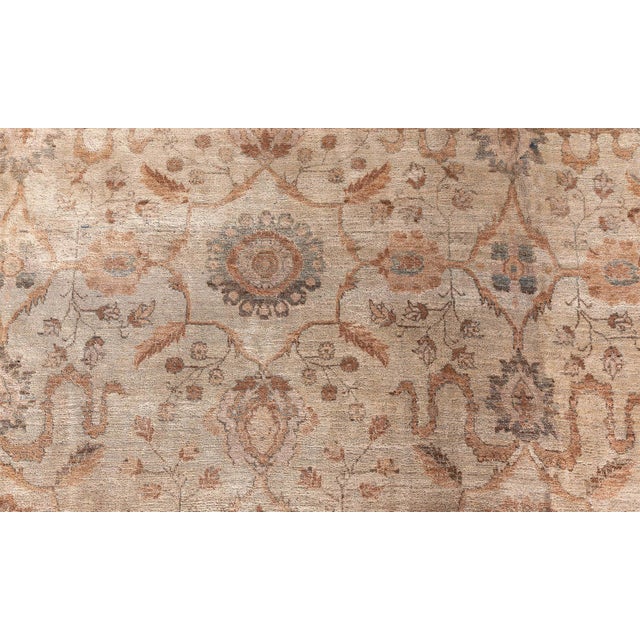 1920s 1920s North Indian Handmade Wool Rug For Sale - Image 5 of 11