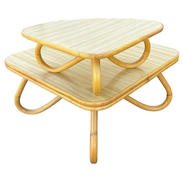 Restored Rattan Loop Leg Livingroom Set For Sale - Image 12 of 13