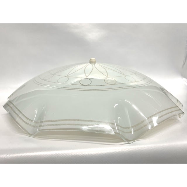 1960s Sunburst Flush Light For Sale - Image 4 of 10