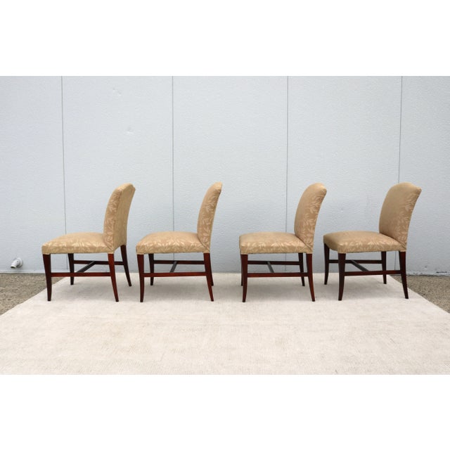 Beige Transitional Andrew Gower for Jasper Group Portrait Dining Chairs - Set of 4 For Sale - Image 8 of 12