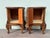 Brown Walnut Bedside Tables, 1930s, Set of 2 For Sale - Image 8 of 18