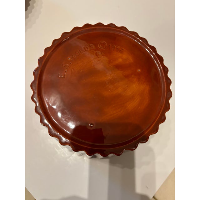 White Vintage Cupcake Canisters, Graduated Set of Four For Sale - Image 8 of 12