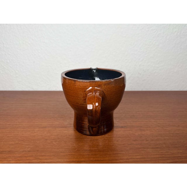 Ceramic Mid-Century Modern German Studio Pottery Jug Vase by Siegfried Gramann for Töpferhof Römhild, 1960s For Sale - Image 7 of 16