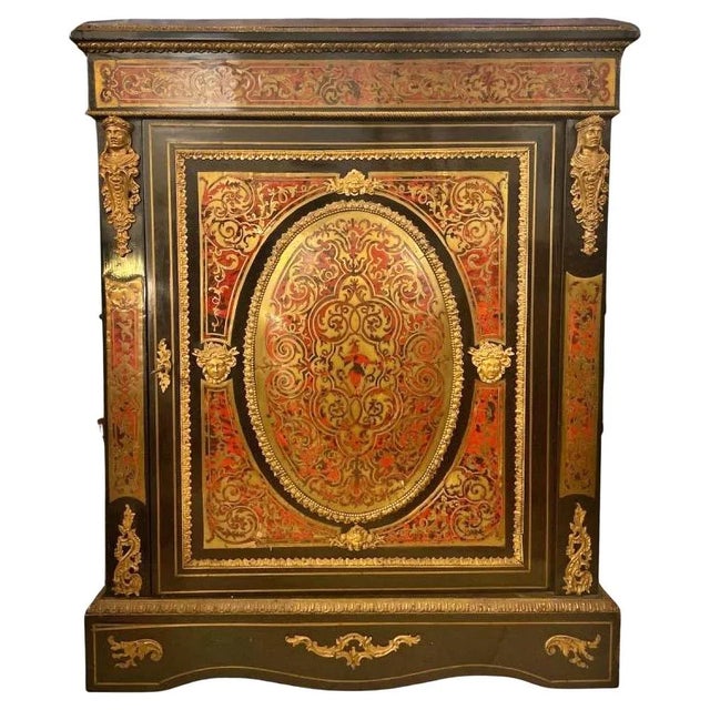 French Napoleon III Cabinet, 19th Century For Sale - Image 6 of 6