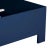 Not Yet Made - Made To Order Ohana Bed Queen - Navy Blue For Sale - Image 5 of 7