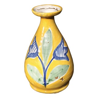 Solimene Majolica Ceramic Vase from CAS Vietri, 1970s, 1960s For Sale
