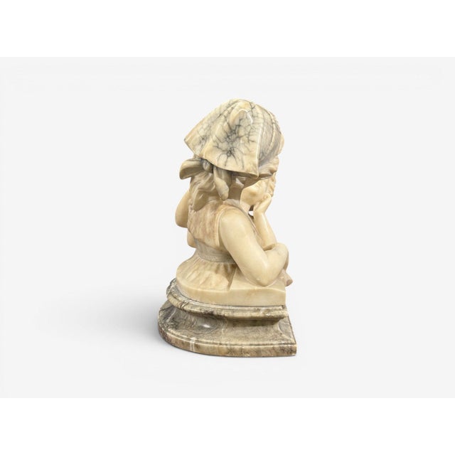Neoclassical, Marble Statue, Mother and Daughter, France, 1910s For Sale - Image 11 of 13