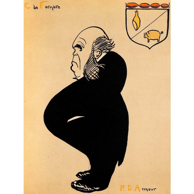 Art Sz: 13 3/4"H x 10 1/4"W Carlo de Fornaro (sometimes spelled Carlo di Fornaro) (1872–1949) was an artist, caricaturist,...