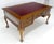 Carved Mahogany Leather Top Ball & Claw Writing Table Executive Desk MINT! For Sale - Image 6 of 18